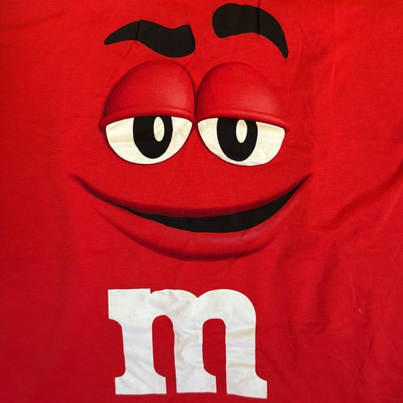M&M'S WORLD ❤️RED❤️ 2PC TANK AND SHORT SET SIZE LARGE 🌟NWT🌟 - Picture 1 of 14